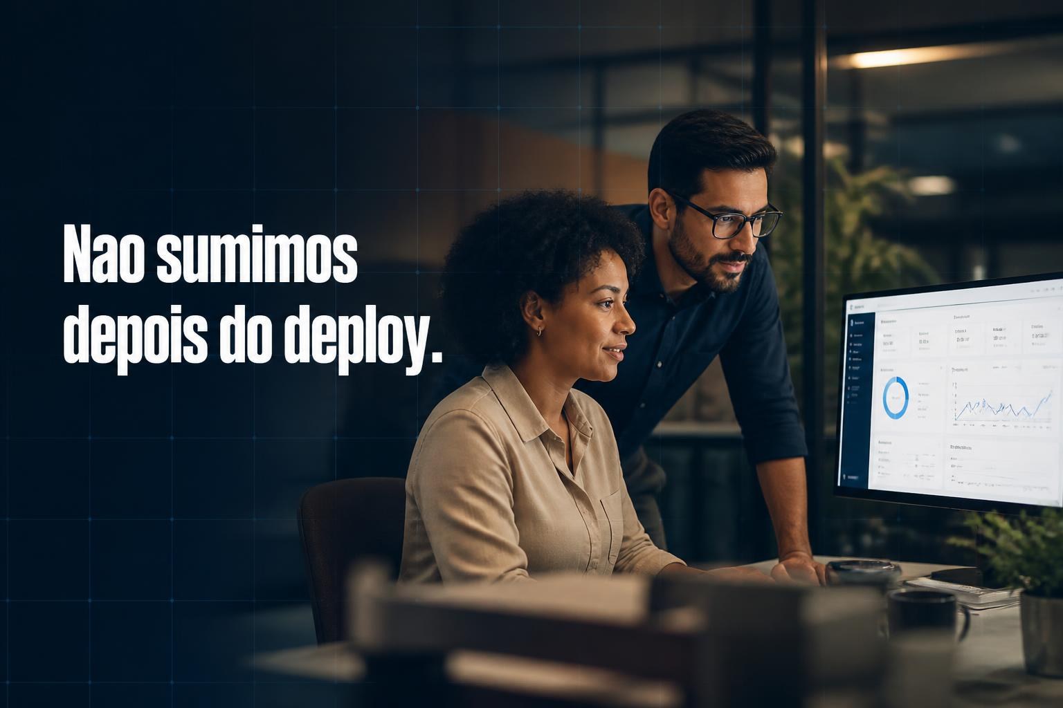 Parceiro de produção — acompanhamento após o go-live